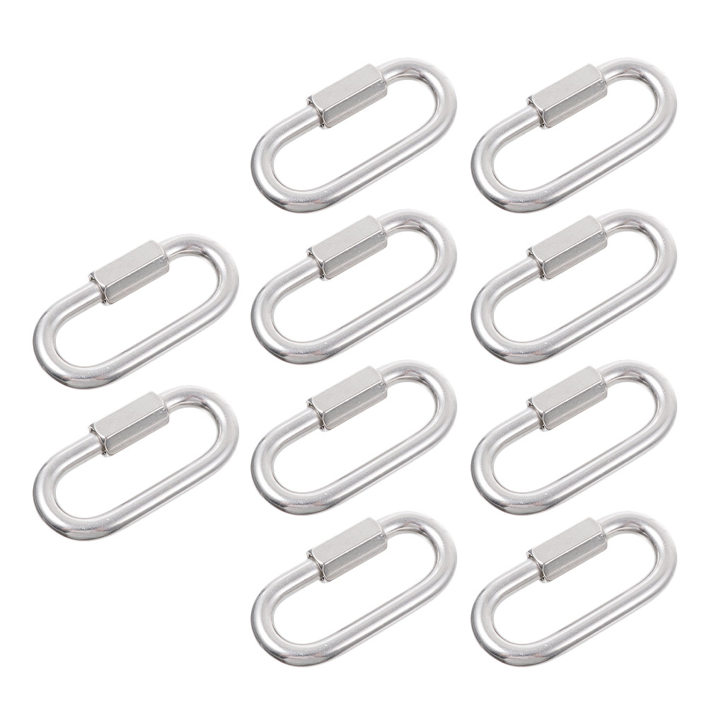 10Pcs Stainless Steel Chain Li - Chain Quick Link recension och pris